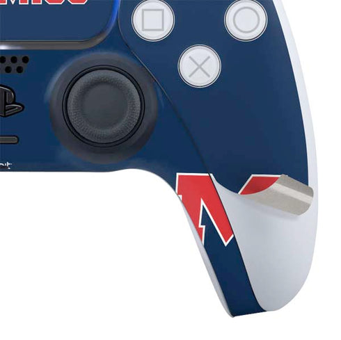 University of Mississippi Ole Miss Blue PS5 Controller Skin
